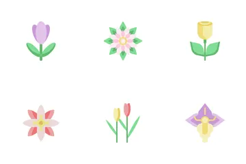 Flor Pacote de Ícones
