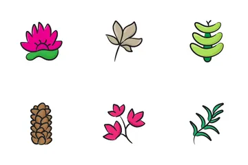 Floral Pacote de Ícones