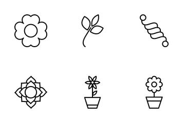 Florals And Flower Icon Pack
