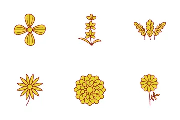 Flores Pacote de Ícones