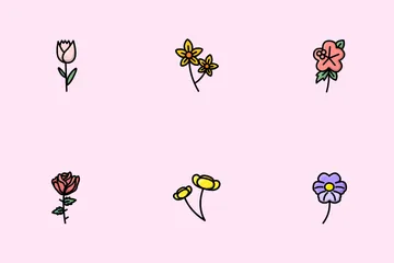 Flores Paquete de Iconos