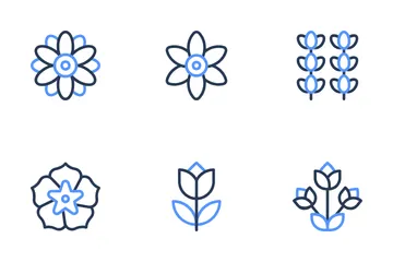 Flores Paquete de Iconos