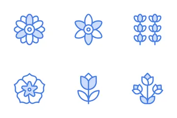 Flores Paquete de Iconos