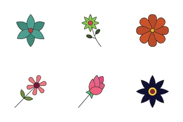 Flores Paquete de Iconos