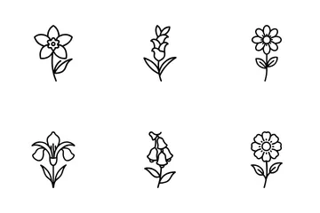 Flores Pacote de Ícones