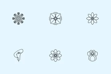 Flores Pacote de Ícones