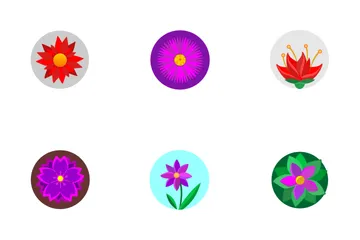 Flores Paquete de Iconos