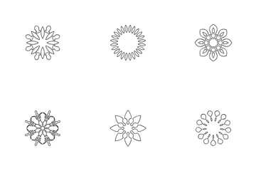 Flower And Decoration Icon Pack