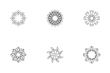 Flower And Decoration Icon Pack