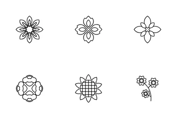 Flower And Decoration Icon Pack