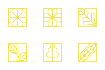 Flower And Tree Icon Pack