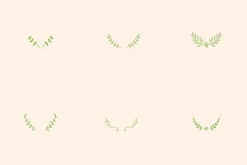 Flower Frame Plant Icon Pack