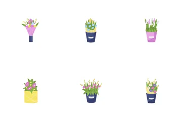 Flower Kiosk Icon Pack