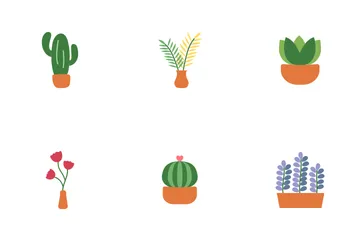 Flower Pot Icon Pack