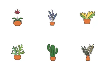 Flower Pot Icon Pack