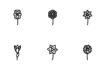 Flower Spring Floral Blossom Icon Pack