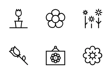 Flowers And Floral Icon Pack