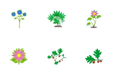 Flowers And Plants Icon Pack