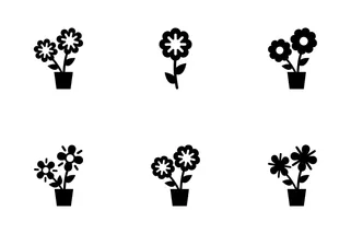 Flowers Vector Icons