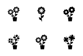 Flowers Vector Icons Icon Pack