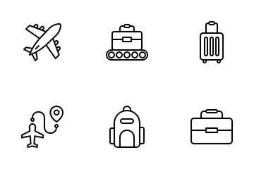 Flughafen Icon Pack