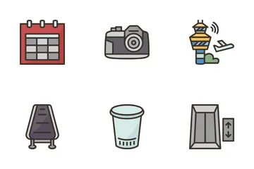 Flughafen Icon Pack