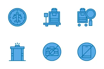 Flughafen Symbolpack