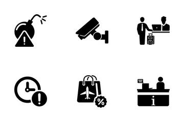 Flughafen Icon Pack