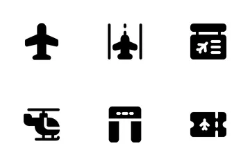 Flughafen Icon Pack