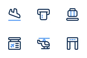 Flughafen Icon Pack