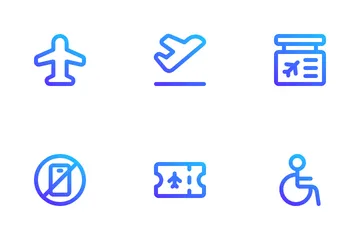 Flughafen Icon Pack