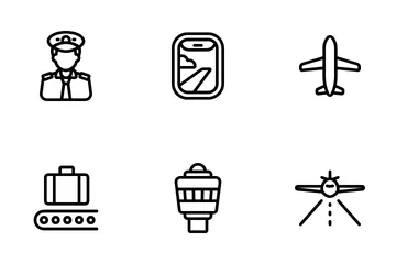 Flughafen Symbolpack