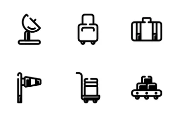 Flughafen Symbolpack