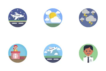 Flughafen Symbolpack