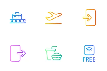 Flughafen Icon Pack