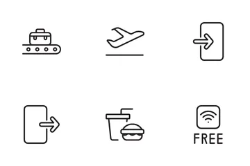 Flughafen Icon Pack