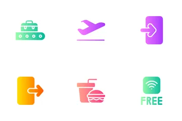 Flughafen Icon Pack