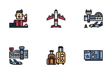 Flughafen Symbolpack