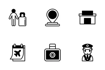 Flughafen Symbolpack