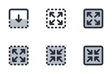 Flujo de experiencia de usuario Paquete de Iconos