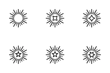 Fogos de artifício Pacote de Ícones