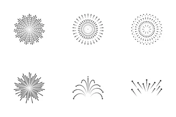 Fogos de artifício Pacote de Ícones