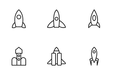Foguete Icon Pack