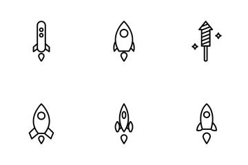 Foguete Icon Pack