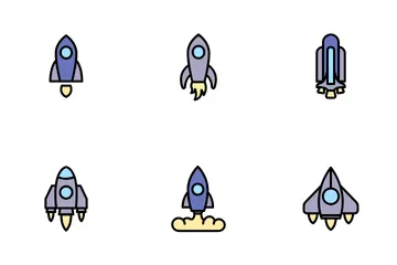 Foguete Icon Pack