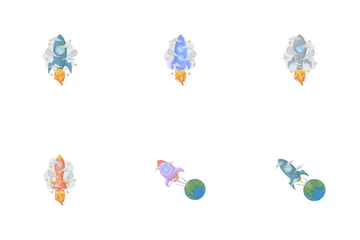 Foguete Icon Pack