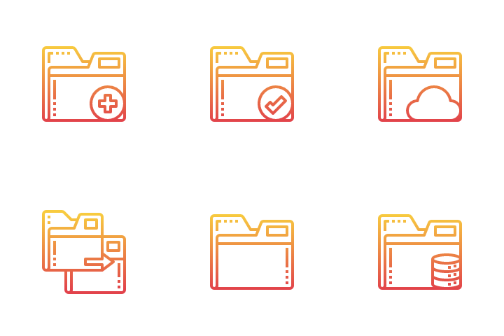 40 Sixpack Colored Outline Icons - Free in SVG, PNG, ICO - IconScout