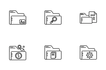 Folder And Tools Icon Pack