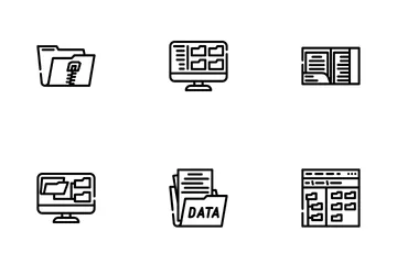 Folder Document Business File Icon Pack