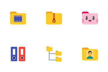 Download Folders Icon pack - Available in SVG, PNG, EPS, AI & Icon fonts